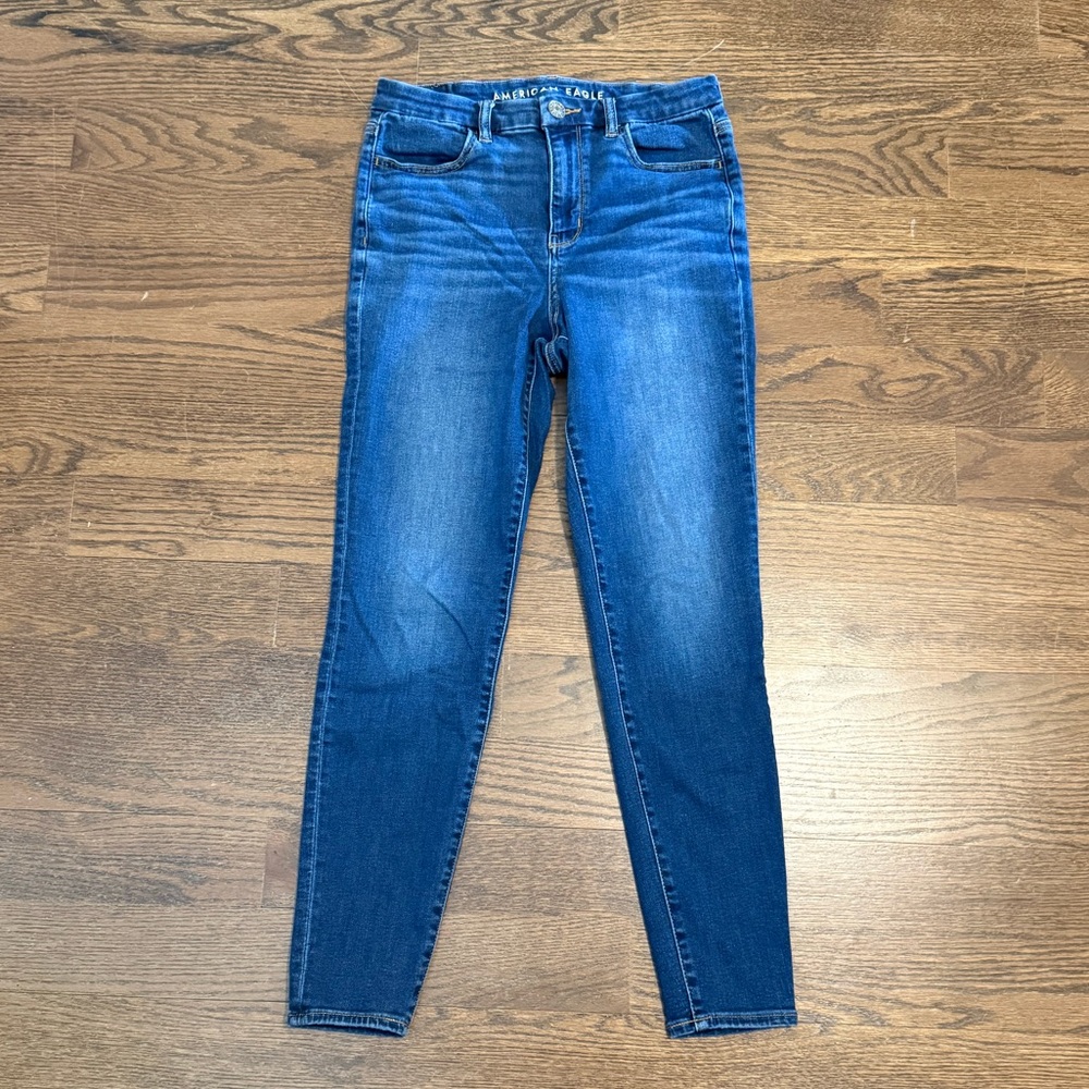 American Eagle AE Women’s Curvy High-Rise Jegging Denim Jeans Sz 6